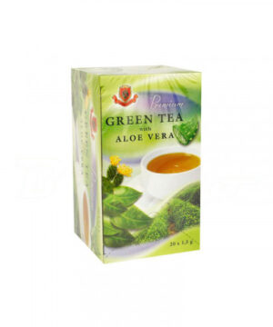 Herbex prémium tea zöldtea aloe verával 20x1