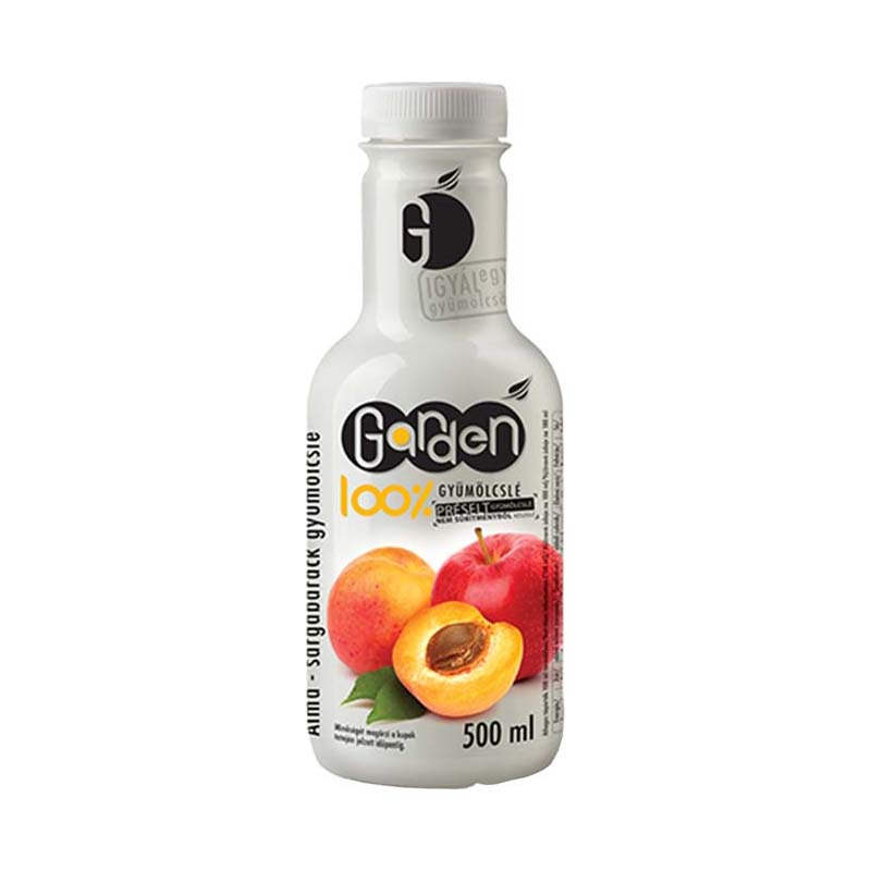 Garden friss alma-sárgabarack 100% gyümölcslé 500 ml