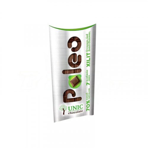 Paleo unic chocolate eritrit étcsokoládé édesítőszerrel 80 g