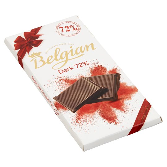 Belgian Dark étcsokoládé 72% 100 g