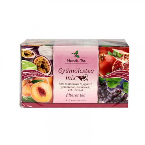 Mecsek gyümölcstea mix 2. 4x5x2g 25 g