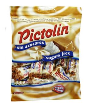 Pictolin cukorka toffee karamell ízű cukor hozzáadása nélkül tejszínes 65 g