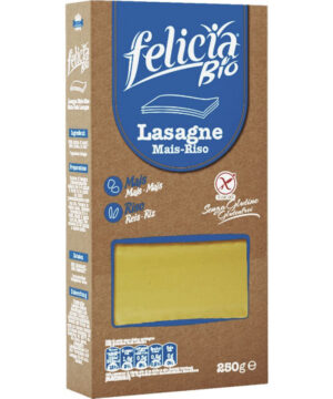 Felicia bio gluténmentes tészta kukorica-rizs lasagne 250 g