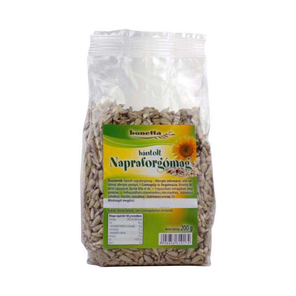 Bonetta hántolt napraforgómag 200 g