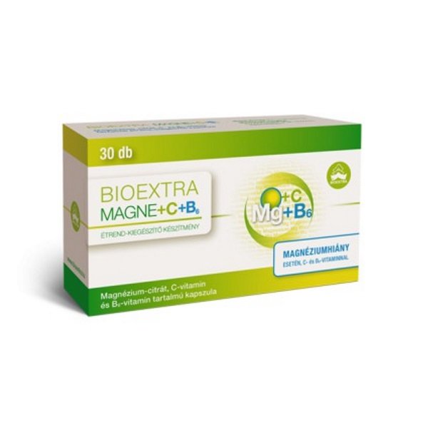 Bioextra magne+c+b6 kapszula 30x 30 db