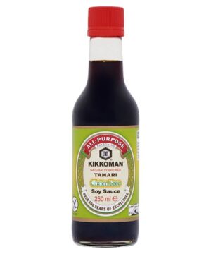 KIKKOMAN Gluténmentes természetesen érlelt szójaszósz (250ml)