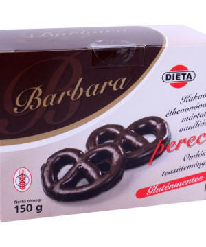 Barbara gluténmentes kakaós étbevonós vaníliás perec 150 g