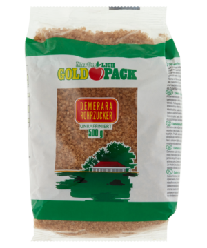 Gold Pack demerara nádcukor 500 g