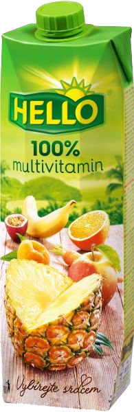 Hello multivitamin 100% 1000 ml