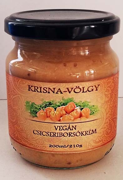 Krisnavölgyi csicseriborsó krém natúr 210 g