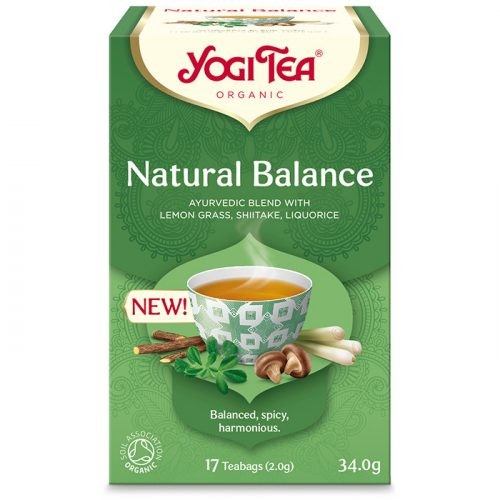 Yogi bio tea természetes egyensúly 17 db 34 g