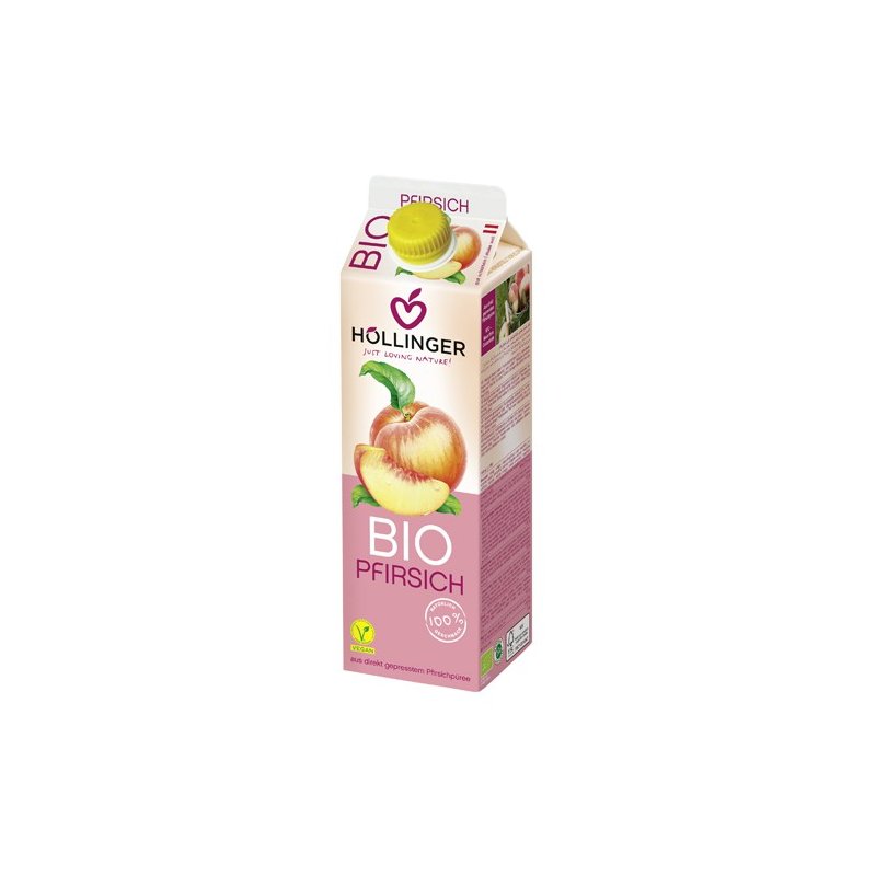 Höllinger bio őszibarack nektár 50% 1000 ml
