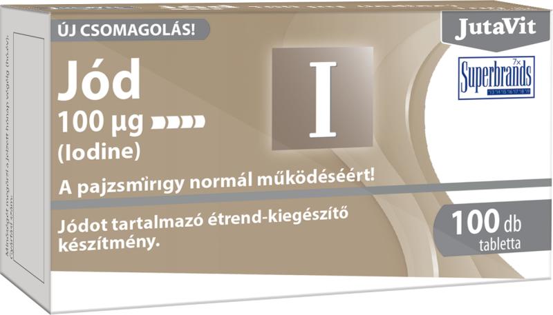 Jutavit jód 100 µg 100 db