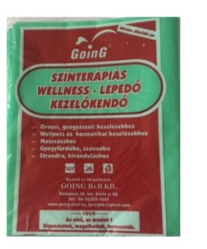 Going színterápiás wellness lepedő világos zöld 1 db