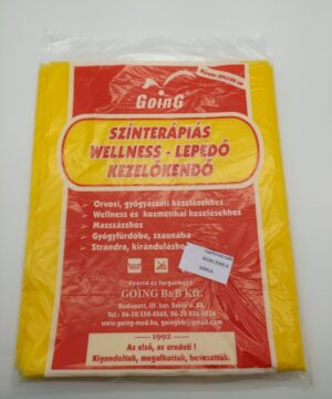 Going színterápiás wellness lepedő sárga 1 db