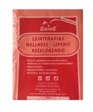 Going színterápiás wellness lepedő barackvirág 1 db