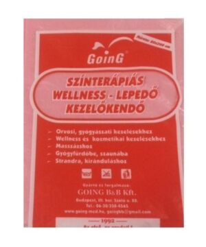 Going színterápiás wellness lepedő rózsaszín 1 db