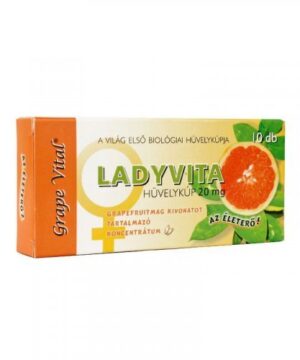Grape vital ladyvita hüvelykúp 10x2gr 1 db