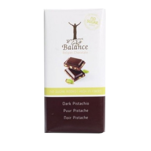 Balance belga ét-pisztácia tábla maltitol 85 g