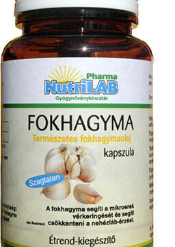 Nutrilab fokhagyma kapszula 30 db