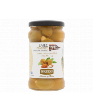 Bretas olivabogyó zöld mandulával töltve 314 ml