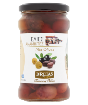 Bretas olajbogyó mix 314 ml
