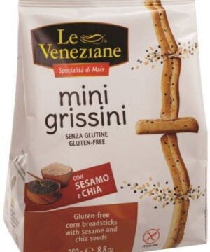 Le Veneziane grissini szezám-és chia magos 250 g