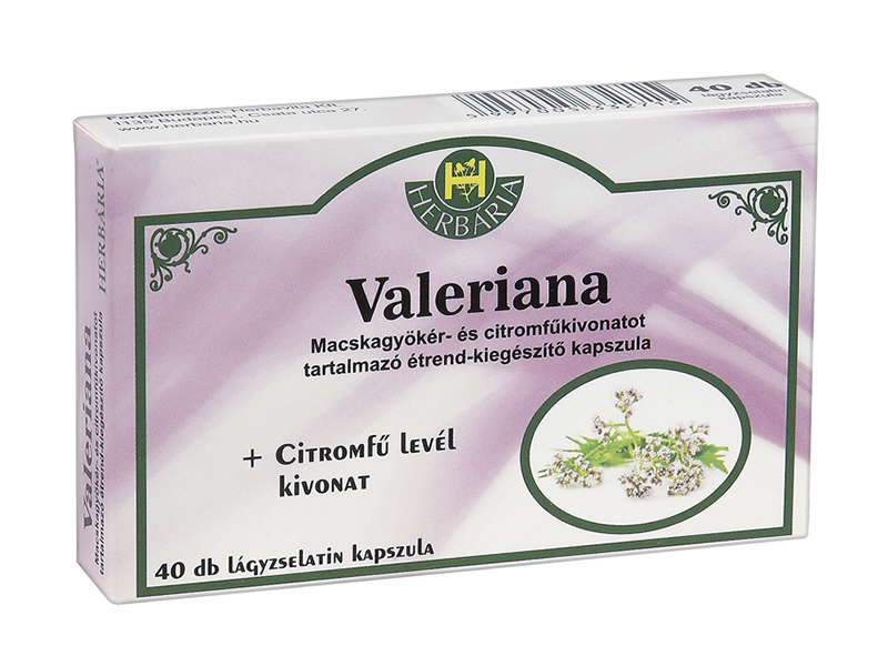 Herbária valeriana kapszula 40 db