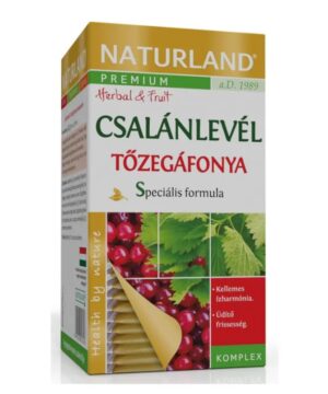 Naturland csalánlevél tőzegáfonya tea 20x1