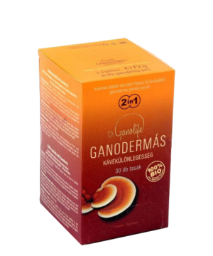 Dr. Ganolife bio ganodermás kávékülönlegesség 2 in 1 tasakos 72 g