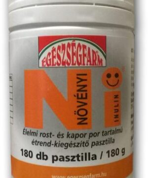 Egészségfarm inulin pasztilla 180 db