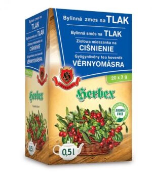 Herbex gyógynövény teakeverék vérnyomásra 60 g