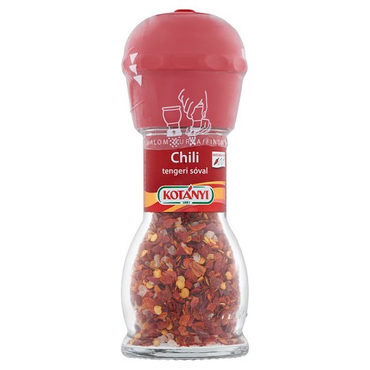 Kotányi chili tengeri sóval malom 35 g