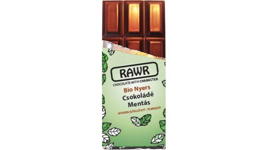 Rawr bio nyers csokoládé mentás 60 g