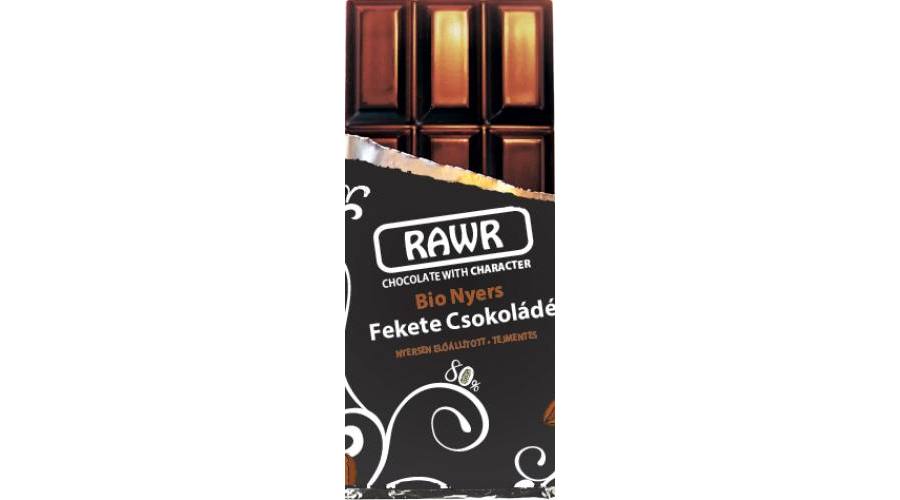 Rawr bio nyers fekete csokoládé 60 g