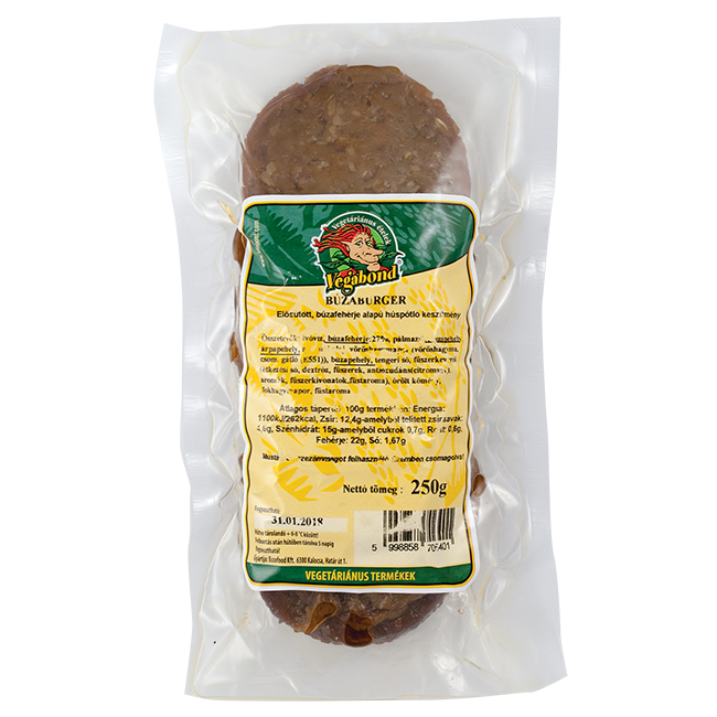 Vegabond búzaburger 250 g