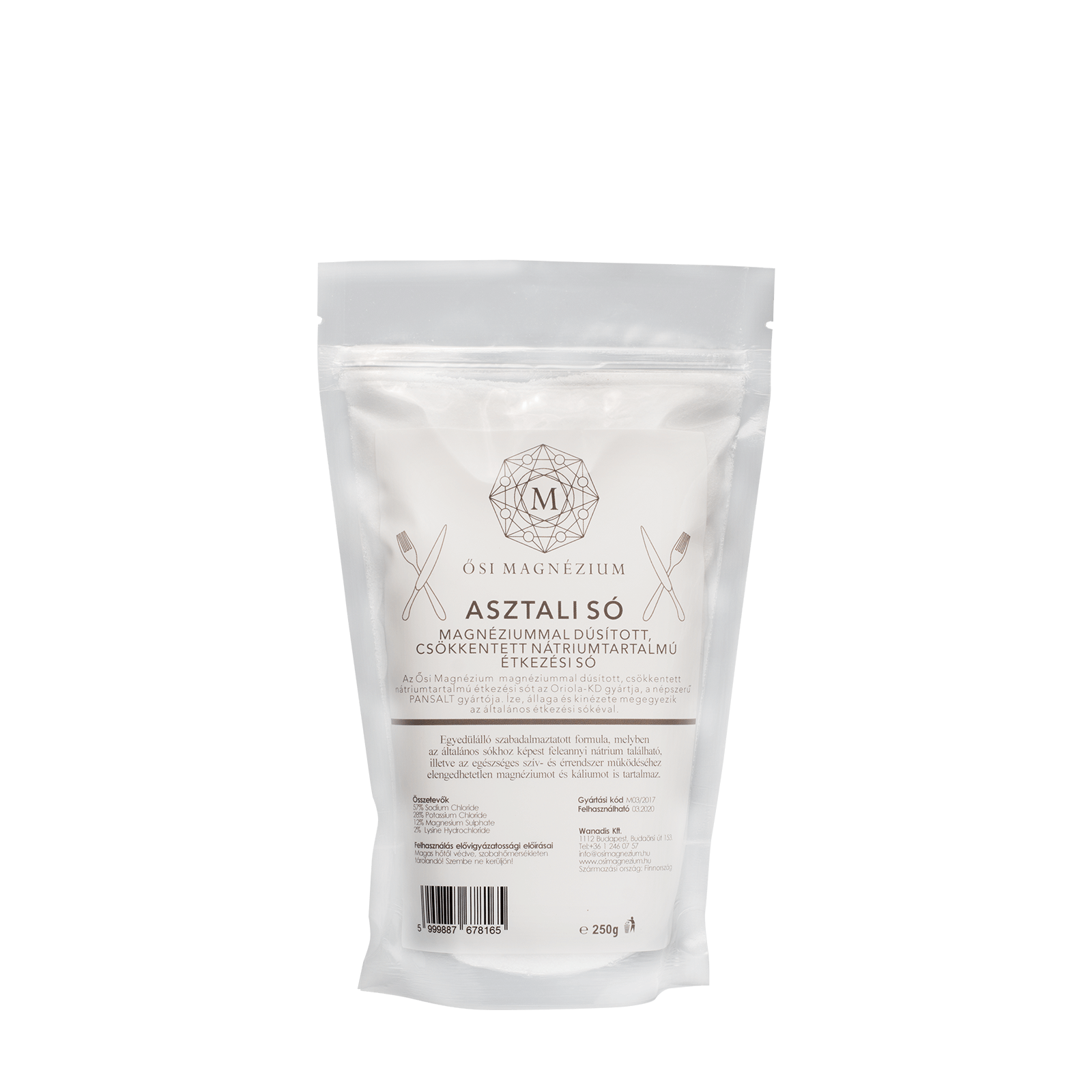 Osi Magnézium asztali só 250 g
