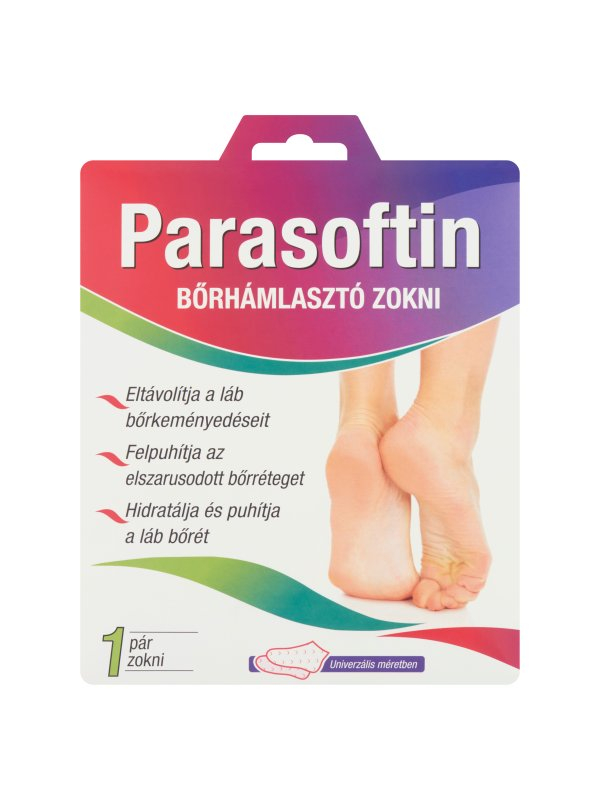 Parasoftin - bőrhámlasztó zokni 1 db