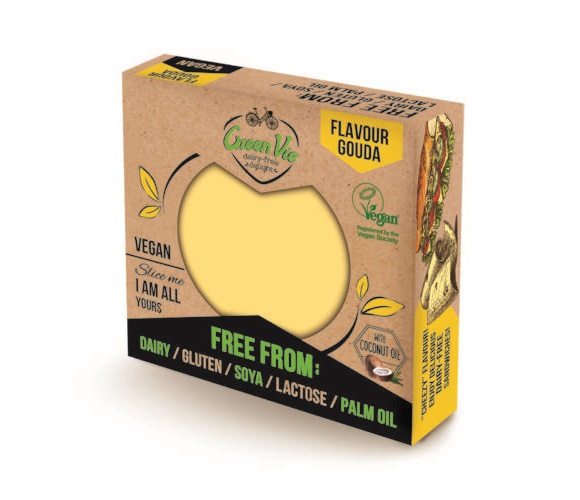 Greenvie növényi sajt gouda ízű 250 g