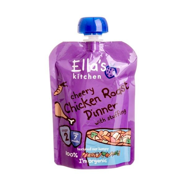 Ellas Kitchen bio sültcsirke vacsi bébiétel 130 g