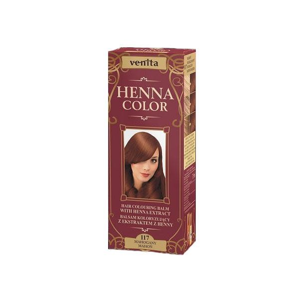Henna Color szinező hajbalzsam nr 117 mahagóni 75 ml