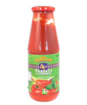 Luigi tomadini paszírozott paradicsom bazslikomos 680 ml