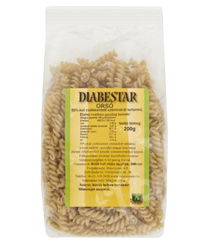 Diabestar tészta orsó 200 g