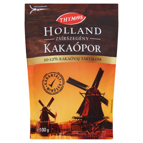 Thymos holland kakaópor zsírszegény 10-12% 100 g