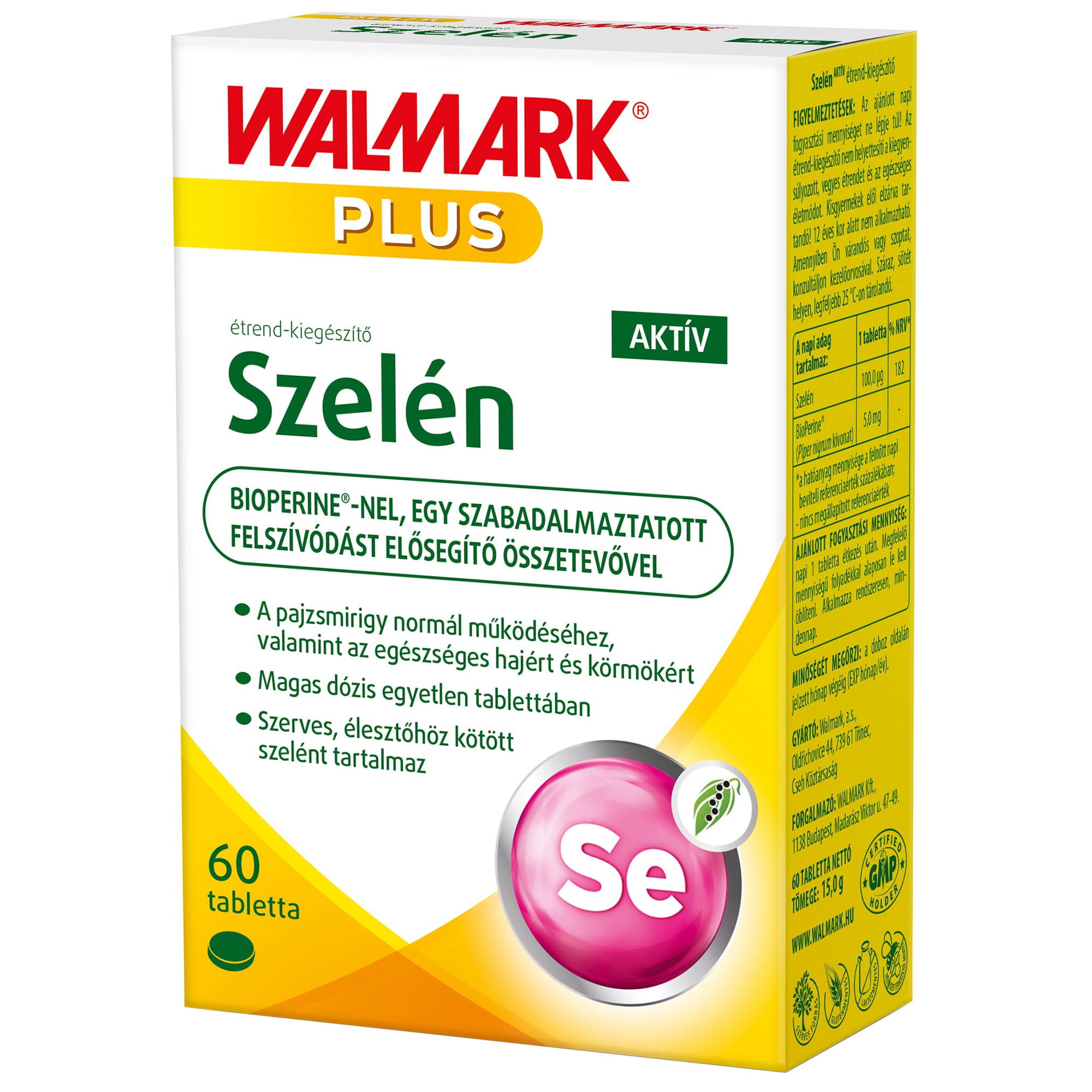 Walmark szelén aktív 60 db