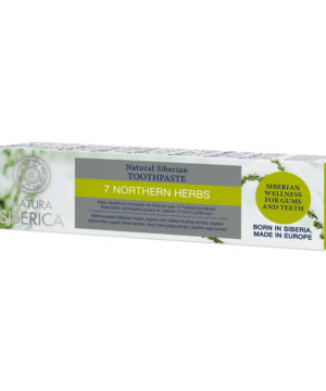 Natura siberica "7 northern herbs" fluoridmentes fogkrém 100 g