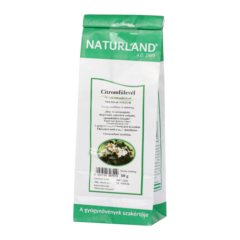 Naturland orvosi citromfű tea 50 g