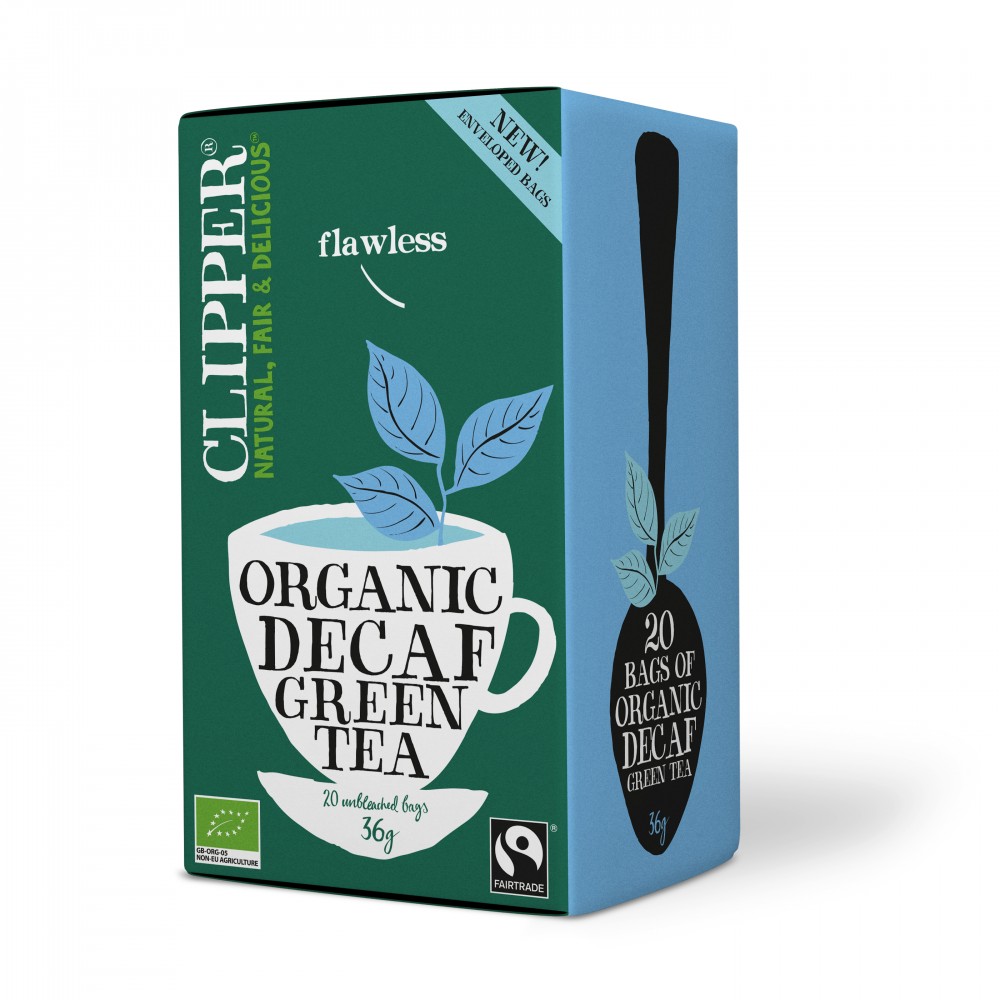 Clipper bio koffeinmentes zöld tea 36 g
