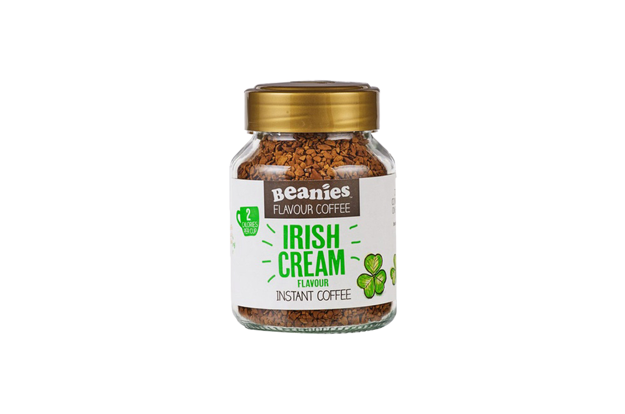 Beanies ír krémlikőr ízű koffeinmentes instant kávé 50 g