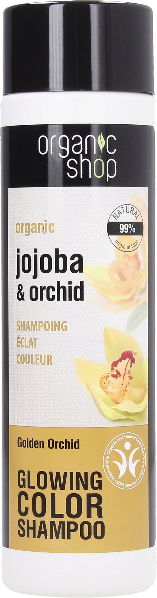 Organic Shop bio arany orchidea színkiemelkedo sampon 280 ml